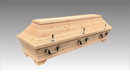 Kiefernsarg Herbstwald